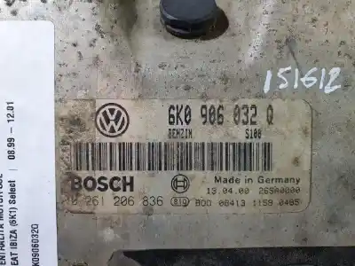 Peça sobressalente para automóvel em segunda mão  por SEAT IBIZA  Referências OEM IAM 6K0906032Q  