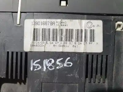 Second-hand car spare part climate control for saab 93 berlina d223l oem iam references 12801687ba  