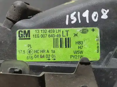 Автозапчастина б/у ліва фара для otras marcas astra g berlina club посилання на oem iam 13132459  