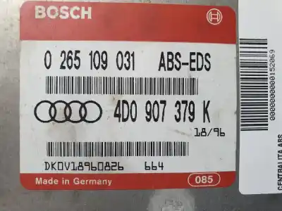 Автозапчасти б/у блок управления абс за audi a4 avant (8e) 1.8 t quattro ссылки oem iam 4d0907379k  0265209031