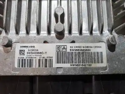 Pezzo di ricambio per auto di seconda mano centralina motore per citroen c5 berlina audace riferimenti oem iam 9663885680