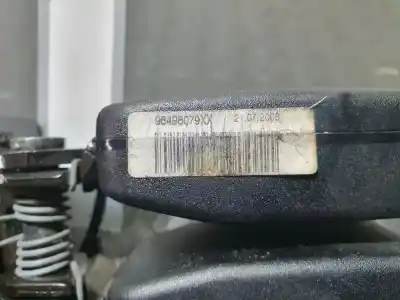 Peça sobressalente para automóvel em segunda mão conjunto de cintos de segurança traseiros por peugeot 207 9hxdv6ated4 referências oem iam 96498078