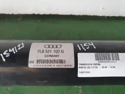 Автозапчасти б/у центральная трансмиссия за audi q7 3.0 v6 24v tdi clean diesel ссылки oem iam 7l8521102g  