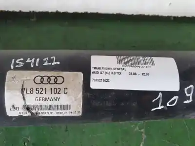 Автозапчастина б/у ЦЕНТР ТРАНСМІСІЇ для AUDI Q7  Посилання на OEM IAM 7L8521102C  