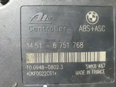 Second-hand car spare part abs for bmw serie 3 coupe (e46) 2.0 16v oem iam references 34516751768  100948908023