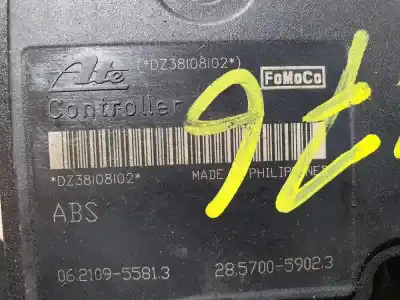 Peça sobressalente para automóvel em segunda mão abs por ford fiesta (cb1) trend referências oem iam 8v512m110ad  06210955813