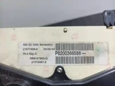 Автозапчастина б/у панель інструментів для renault clio ii fase ii b cb0 authentique посилання на oem iam p8200366586