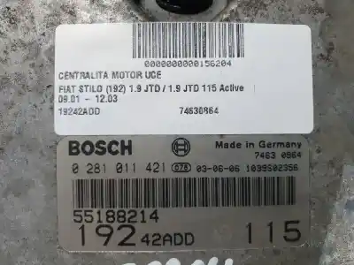 Автозапчасти б/у  за FIAT STILO  ссылки OEM IAM 55188214  