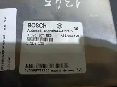 Second-hand car spare part abs control unit for bmw serie 5 berlina (e39) 525tds oem iam references 0265109023  1164130