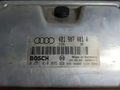 Second-hand car spare part ecu engine control for audi a6 avant (4b5) 2.5 tdi quattro oem iam references 4b1907401a  0281010095