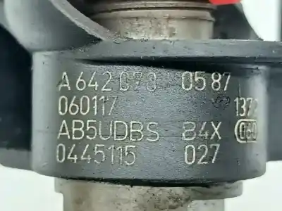 Recambio de automóvil de segunda mano de inyector para mercedes-benz clase m w164 ml 350 cdi 164.122 referencias oem iam a6420700587  