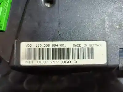 Second-hand car spare part dashboard for audi a3 (8l) alh oem iam references 8l0919860d  