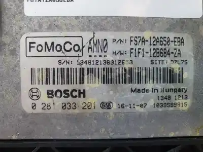 Second-hand car spare part ecu engine control for ford mondeo lim. business edition oem iam references fs7a12a650  