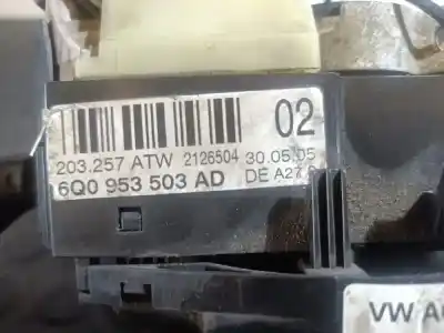 Second-hand car spare part multifunction switch for seat ibiza (6l1) ibiza 6l1 oem iam references 6q0953503