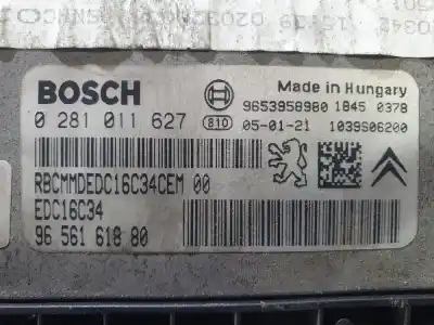 Recambio de automóvil de segunda mano de CENTRALITA MOTOR UCE para PEUGEOT 307  referencias OEM IAM 9656161880  9653958980