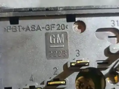 Tweedehands auto-onderdeel lichtbesturing voor opel astra g caravan g-z16xe oem iam-referenties 09180770