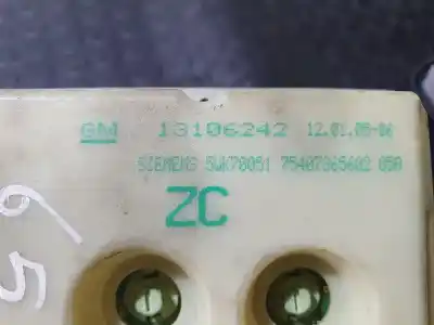 Second-hand car spare part multifunction display for opel zafira a zafira a oem iam references 13106242  