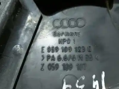 Second-hand car spare part engine cover for audi a6 avant (4b5) 2.5 tdi quattro oem iam references 059109123g  
