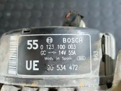 Pezzo di ricambio per auto di seconda mano ALTERNATORE per CORSA CORSA  Riferimenti OEM IAM 90534472  0123100003