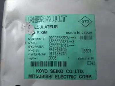 Автозапчасти б/у электронный модуль за renault clio ii fase ii (b/cb0) ссылки oem iam 8200222352