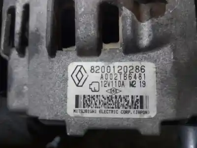 Автозапчастина б/у генератор для renault clio ii fase ii b cb0 authentique посилання на oem iam 82000120286  
