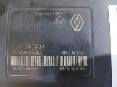 Автозапчастина б/у абс для RENAULT LAGUNA II BG0 Authentique Посилання на OEM IAM 8200183452B  10020600624