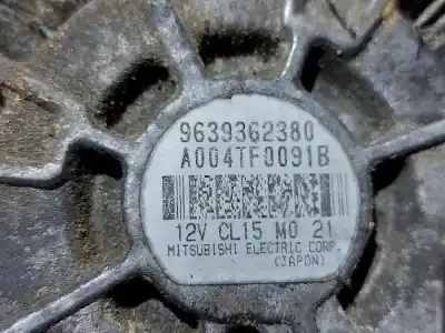 Gebrauchtes Autoersatzteil lichtmaschine zum citroen xsara picasso xsara picasso 2.0 hdi oem-iam-referenzen 9639362380