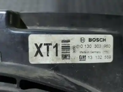 Peça sobressalente para automóvel em segunda mão termoventilador elétrico por opel astra h gtc h berlina cosmo referências oem iam 13132559