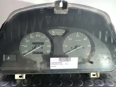 Second-hand car spare part dashboard for citroen saxo mod 1.5 d - nº3672-lado izquierdo - oscuro - rojo con detalle. portalamparas regular oem iam references 9627933580  
