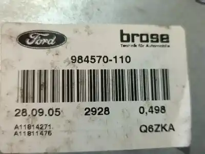 Second-hand car spare part driver left window regulator for ford focus berlina (cap) ambiente (d) oem iam references lh994760105  984570110