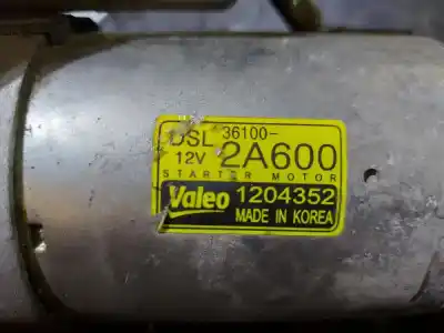 Second-hand car spare part STARTER MOTOR for HYUNDAI I20 ACTIVE  OEM IAM references 361002A600  1204352