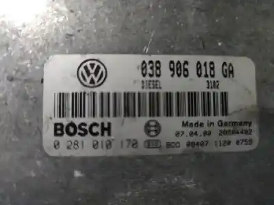 Автозапчасти б/у  за VOLKSWAGEN PASSAT  ссылки OEM IAM 038906018GA  0281010170