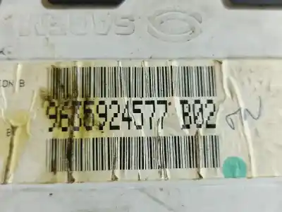 Peça sobressalente para automóvel em segunda mão display gps / multimídia por citroen c5 berlina exclusive referências oem iam 9635924577