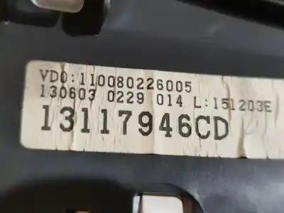 Second-hand car spare part dashboard for opel corsa c corsa c oem iam references 13117946cd  88311302