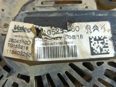 Pièce détachée automobile d'occasion ALTERNATEUR pour CITROEN BERLINGO  Références OEM IAM 9810525380  