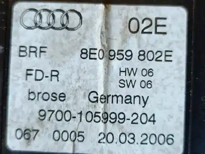 Pièce détachée automobile d'occasion  pour AUDI A4  Références OEM IAM 8E0959802E  105849204