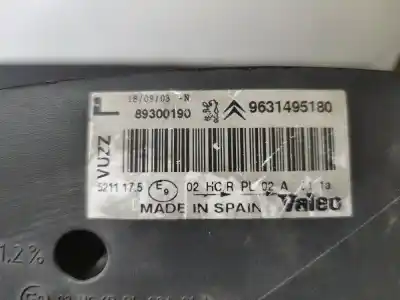 Автозапчасти б/у левая фара за citroen xsara picasso 2.0 hdi x ссылки oem iam 9631495180