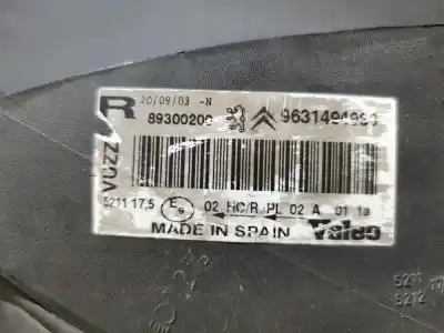 Автозапчасти б/у правая фара за citroen xsara picasso 2.0 hdi x ссылки oem iam 9631494980