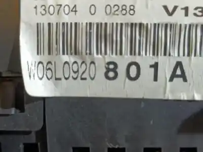 Peça sobressalente para automóvel em segunda mão quadrante por seat ibiza (6l1) cool referências oem iam 6l0920801a  