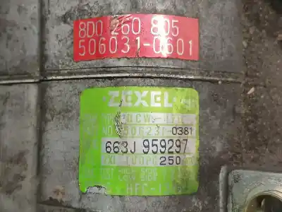 Автозапчасти б/у компрессор кондиционера воздуха за audi a4 avant (8e) 1.8 t quattro ссылки oem iam 8d0260805  5060310601