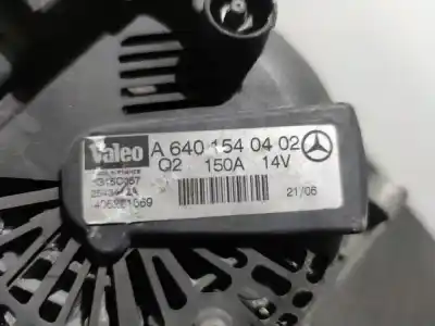 Автозапчасти б/у генератор за MERCEDES-BENZ CLASE A W169 A 180 CDI 169.007 ссылки OEM IAM A6401540402  