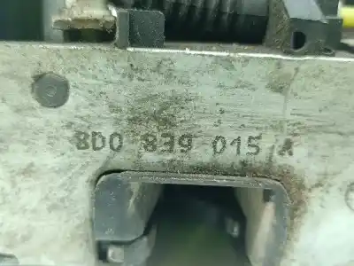 Peça sobressalente para automóvel em segunda mão fechadura da porta traseira esquerda por audi a4 01 2.5 tdi - nº5559-059906461d referências oem iam 8d0839015a  