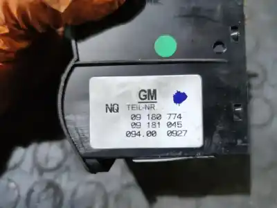 Second-hand car spare part HEADLIGHTS SWITCH for OPEL ASTRA G CARAVAN  OEM IAM references 09180774  