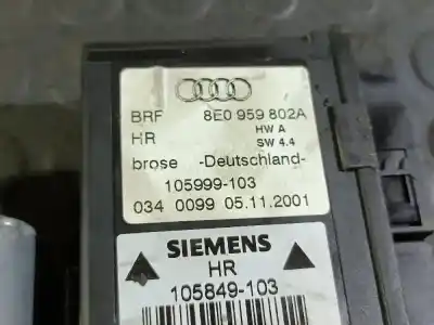 Second-hand car spare part  for AUDI A4 AVANT (8E)  OEM IAM references 8E0959802A  0180821766