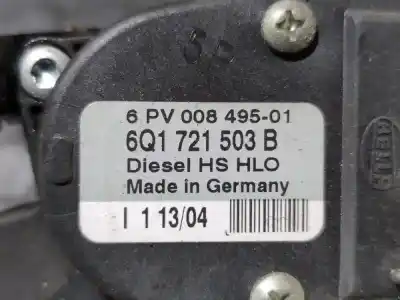 Автозапчасти б/у педаль газа за SEAT LEON (1M1) 1M1 ссылки OEM IAM 6Q1721503B  