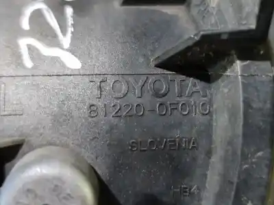 Peça sobressalente para automóvel em segunda mão farol / projetor de nevoeiro esquerdo por toyota corolla verso (r1) 2.2 d-4d luna referências oem iam 812200f010  