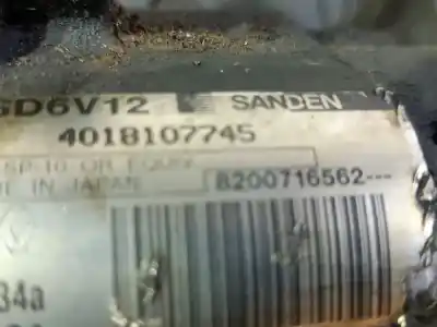 Second-hand car spare part Air Conditioning Compressor for RENAULT KANGOO (F/KC0) Authentique OEM IAM references 8200421410  8200716562