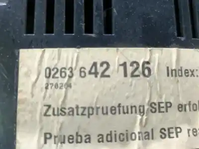 İkinci el araba yedek parçası enstrüman paneli için audi a4 cabriolet (8h) 1.8 t [1.8 ltr. - 120 kw 20v turbo] oem iam referansları 1036902643  0263642126