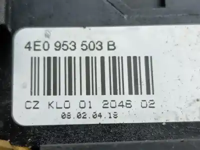 Автозапчасти б/у многофункциональное управление за audi a4 cabriolet (8h) 1.8 t [1.8 ltr. - 120 kw 20v turbo] ссылки oem iam 4e0953503  