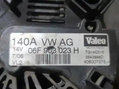 Автозапчастина б/у генератор для AUDI A4 AVANT (8K5) 2.0 Básico [2.0 Ltr. - 110 kW 16V TDI] Посилання на OEM IAM 6F903023H  406007375